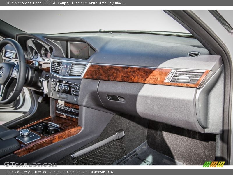 Diamond White Metallic / Black 2014 Mercedes-Benz CLS 550 Coupe