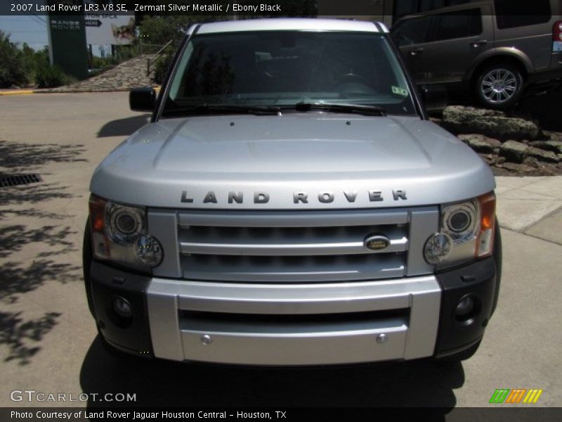 Zermatt Silver Metallic / Ebony Black 2007 Land Rover LR3 V8 SE