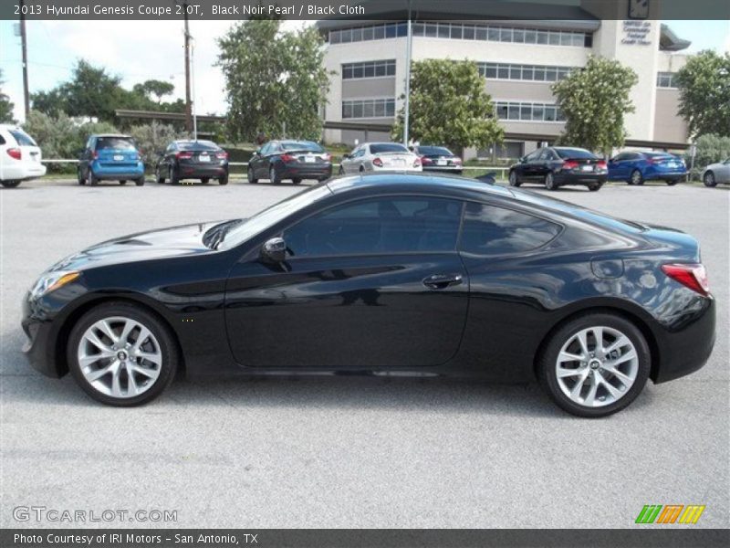 Black Noir Pearl / Black Cloth 2013 Hyundai Genesis Coupe 2.0T