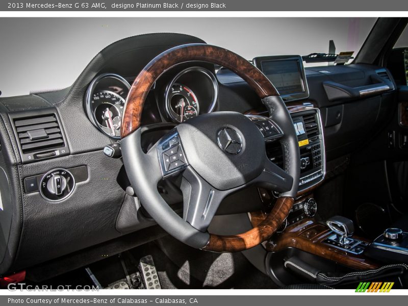 designo Platinum Black / designo Black 2013 Mercedes-Benz G 63 AMG