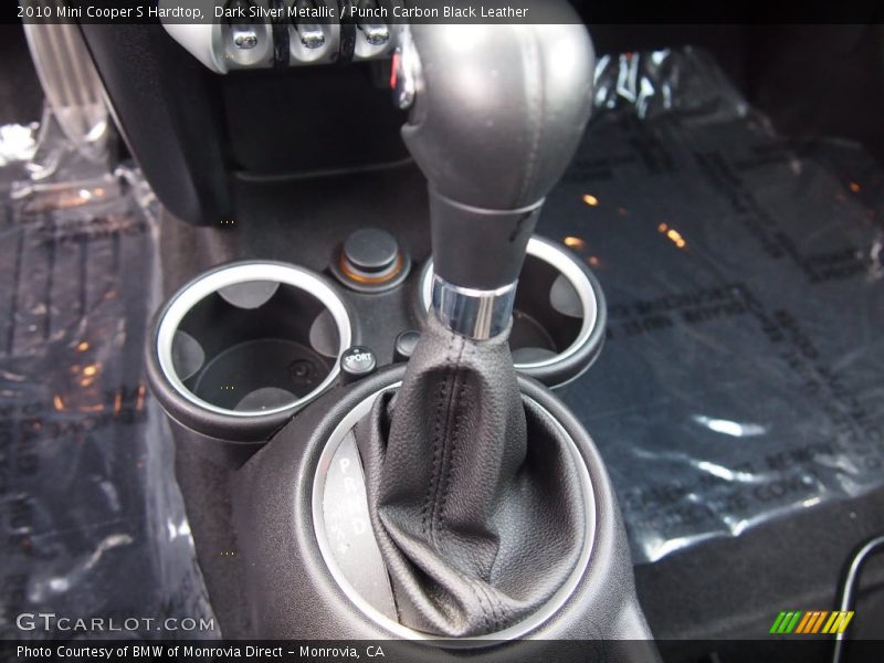 Dark Silver Metallic / Punch Carbon Black Leather 2010 Mini Cooper S Hardtop