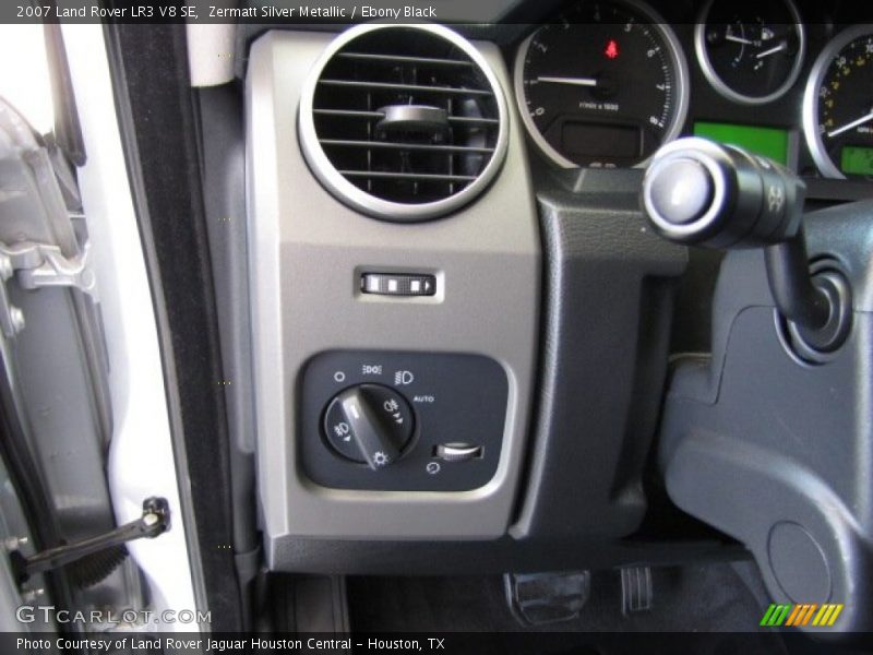 Zermatt Silver Metallic / Ebony Black 2007 Land Rover LR3 V8 SE