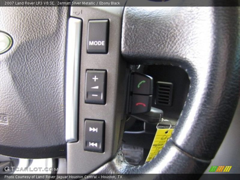 Zermatt Silver Metallic / Ebony Black 2007 Land Rover LR3 V8 SE