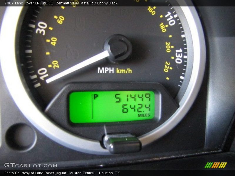 Zermatt Silver Metallic / Ebony Black 2007 Land Rover LR3 V8 SE