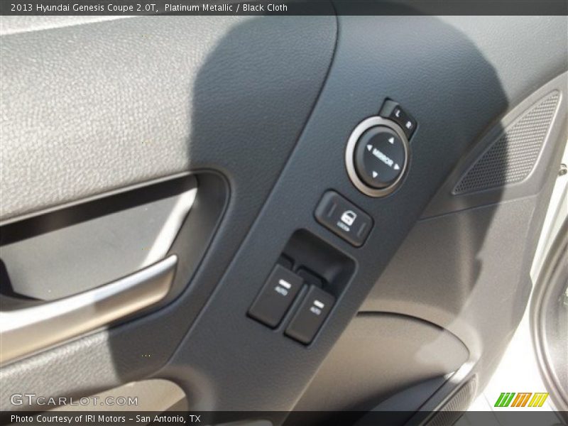 Platinum Metallic / Black Cloth 2013 Hyundai Genesis Coupe 2.0T