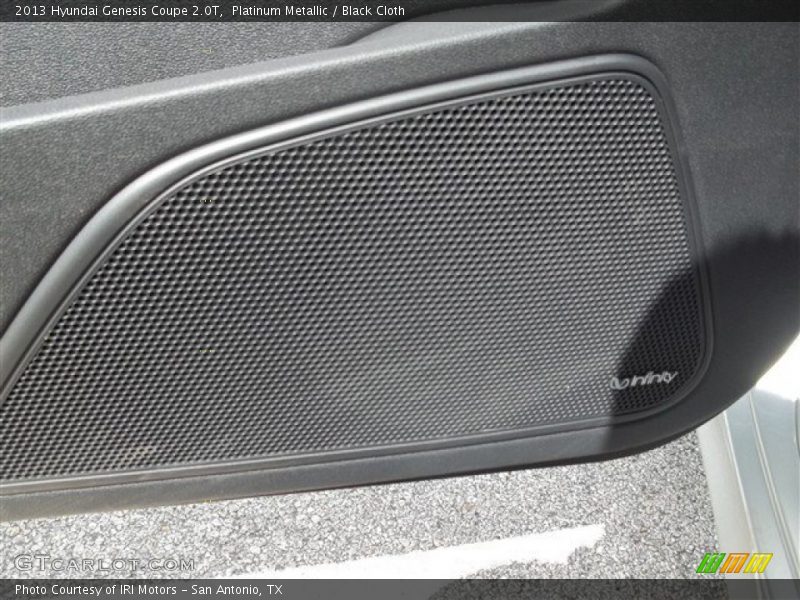 Platinum Metallic / Black Cloth 2013 Hyundai Genesis Coupe 2.0T