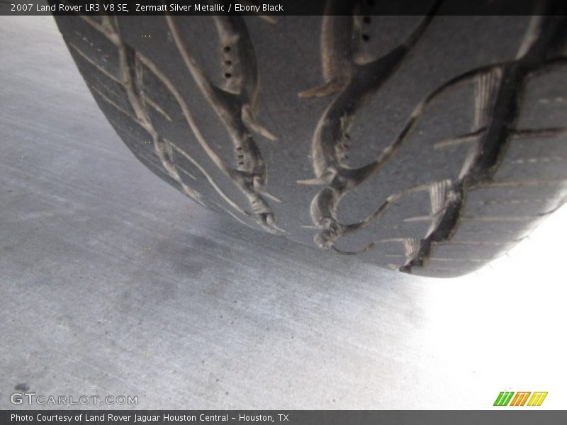 Zermatt Silver Metallic / Ebony Black 2007 Land Rover LR3 V8 SE
