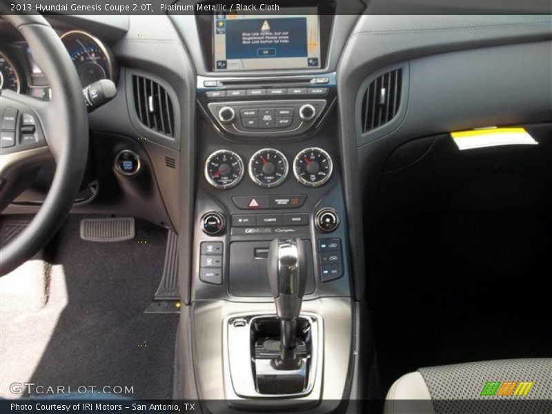 Platinum Metallic / Black Cloth 2013 Hyundai Genesis Coupe 2.0T