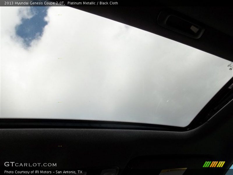 Platinum Metallic / Black Cloth 2013 Hyundai Genesis Coupe 2.0T