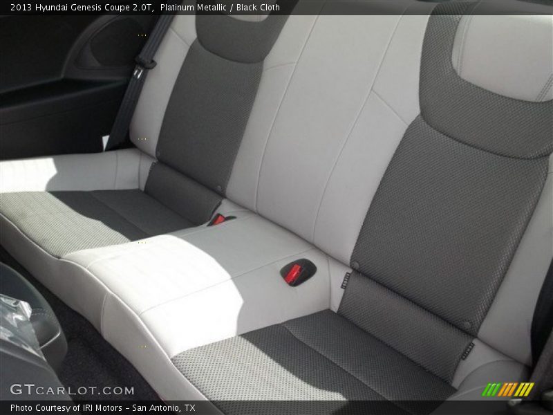 Platinum Metallic / Black Cloth 2013 Hyundai Genesis Coupe 2.0T
