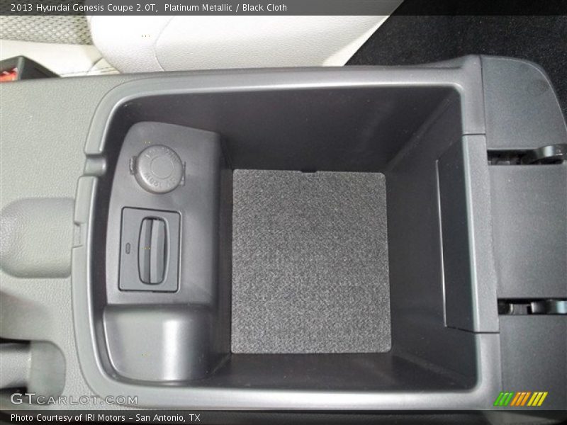 Platinum Metallic / Black Cloth 2013 Hyundai Genesis Coupe 2.0T