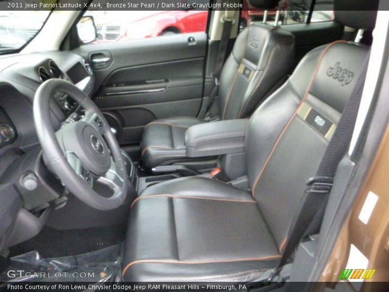 Bronze Star Pearl / Dark Slate Gray/Light Pebble 2011 Jeep Patriot Latitude X 4x4
