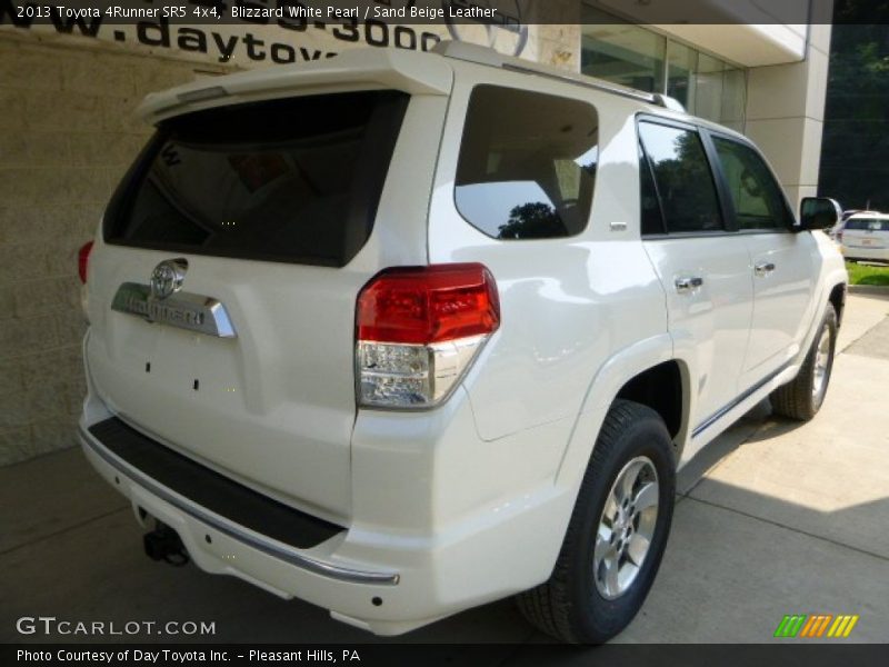 Blizzard White Pearl / Sand Beige Leather 2013 Toyota 4Runner SR5 4x4