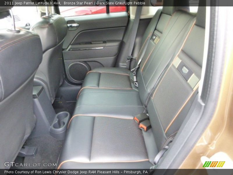 Bronze Star Pearl / Dark Slate Gray/Light Pebble 2011 Jeep Patriot Latitude X 4x4