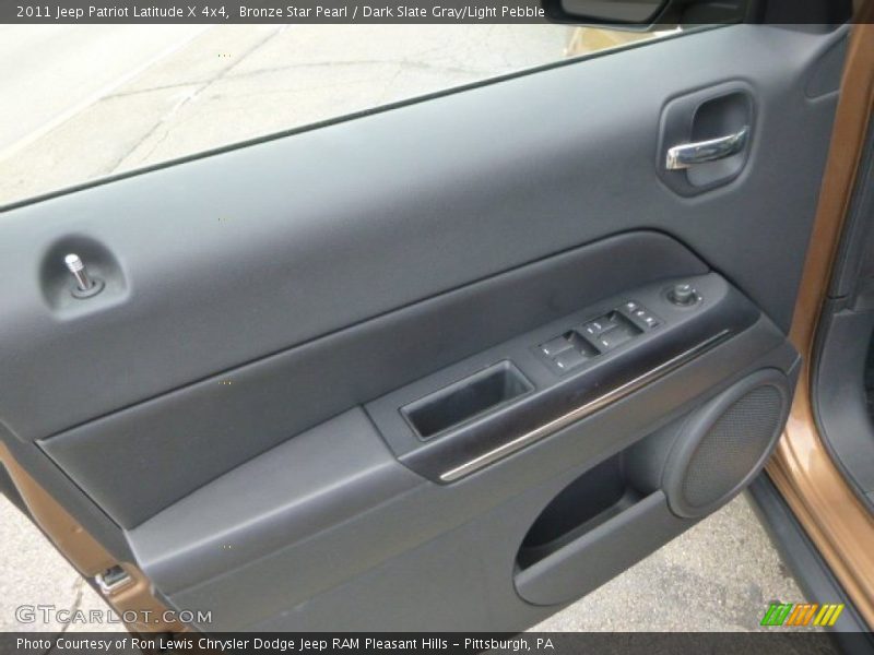 Bronze Star Pearl / Dark Slate Gray/Light Pebble 2011 Jeep Patriot Latitude X 4x4