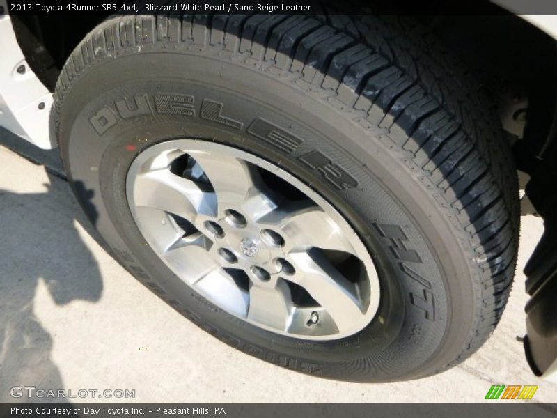 Blizzard White Pearl / Sand Beige Leather 2013 Toyota 4Runner SR5 4x4