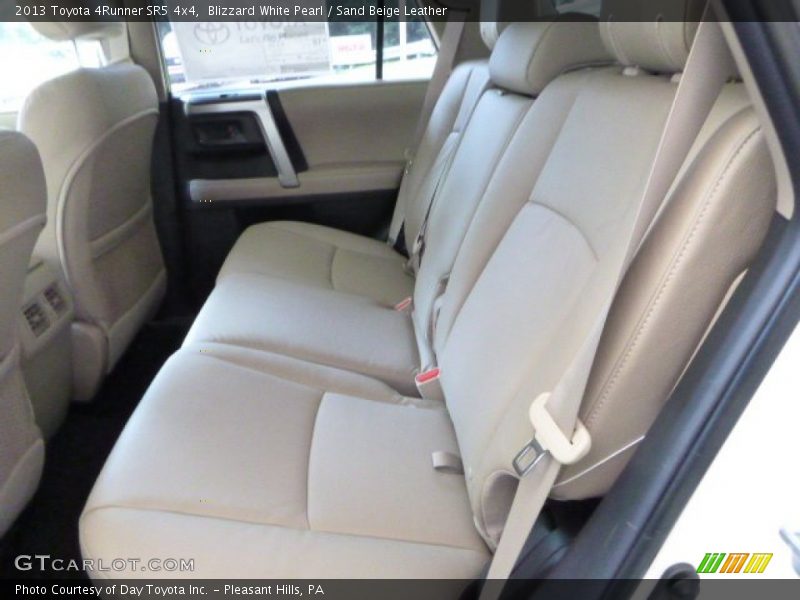 Blizzard White Pearl / Sand Beige Leather 2013 Toyota 4Runner SR5 4x4