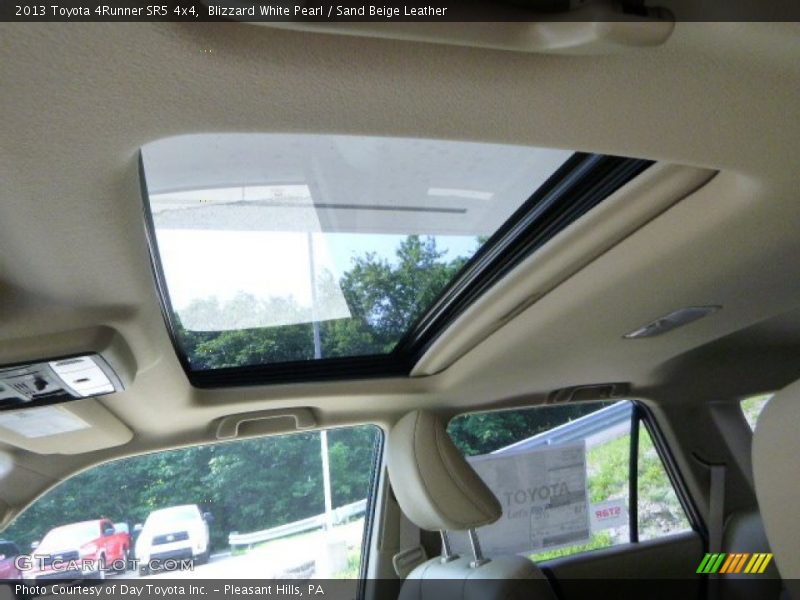 Blizzard White Pearl / Sand Beige Leather 2013 Toyota 4Runner SR5 4x4