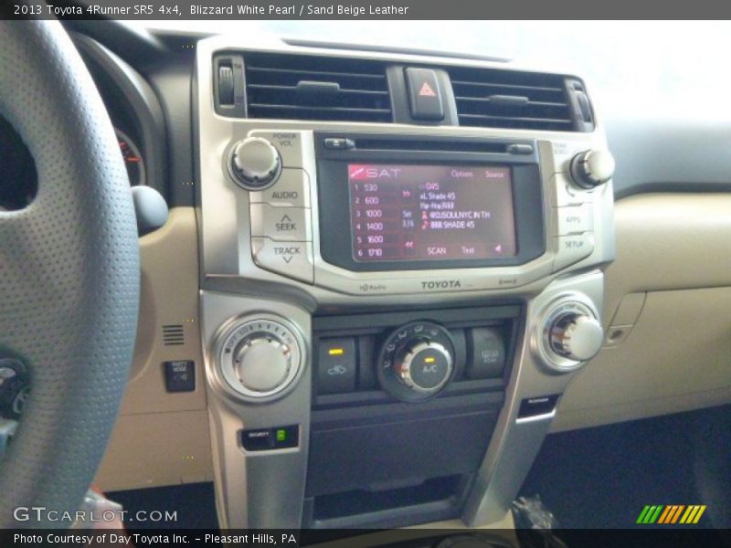 Blizzard White Pearl / Sand Beige Leather 2013 Toyota 4Runner SR5 4x4