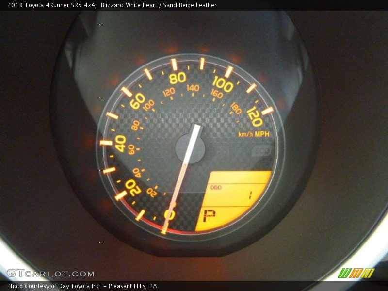 Blizzard White Pearl / Sand Beige Leather 2013 Toyota 4Runner SR5 4x4