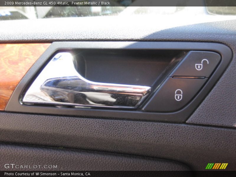 Pewter Metallic / Black 2009 Mercedes-Benz GL 450 4Matic