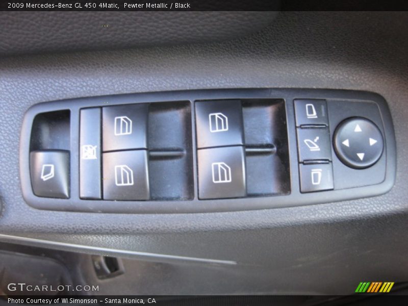 Pewter Metallic / Black 2009 Mercedes-Benz GL 450 4Matic