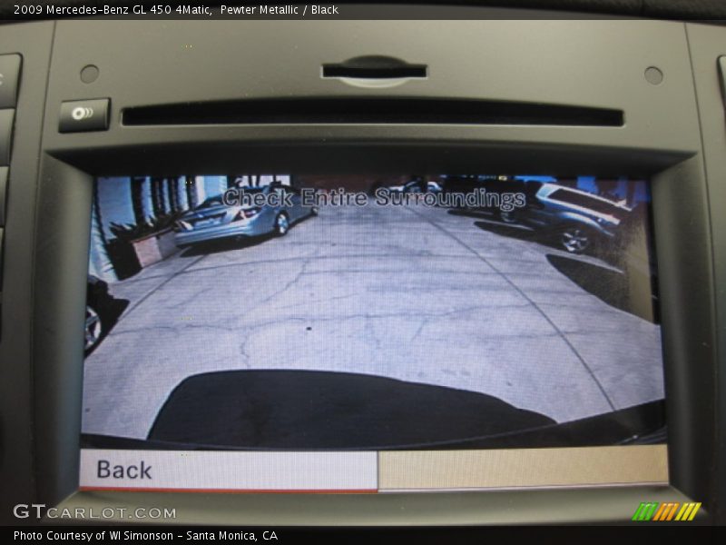 Pewter Metallic / Black 2009 Mercedes-Benz GL 450 4Matic
