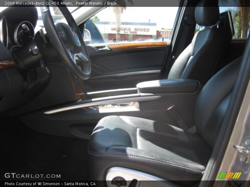 Pewter Metallic / Black 2009 Mercedes-Benz GL 450 4Matic
