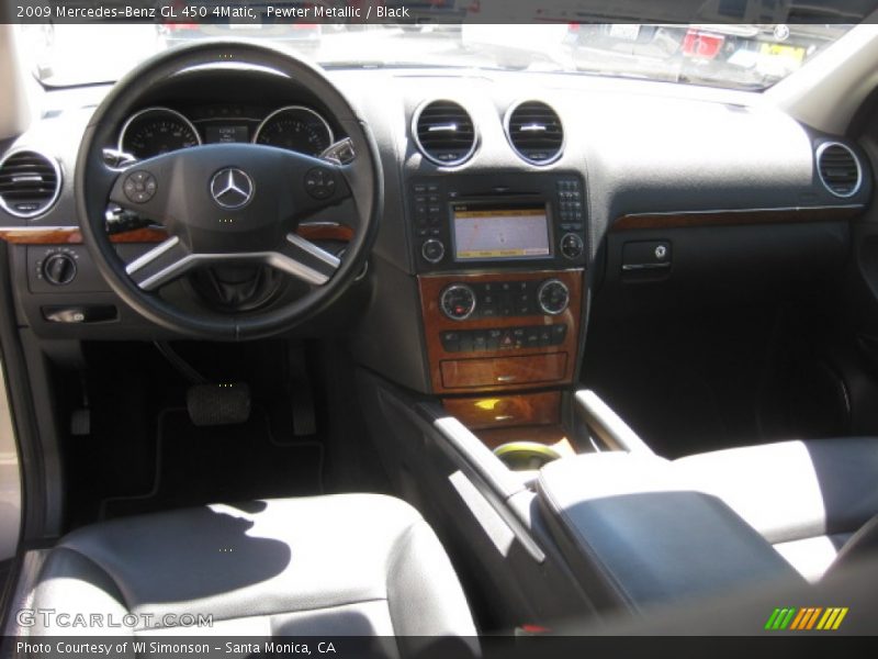 Pewter Metallic / Black 2009 Mercedes-Benz GL 450 4Matic