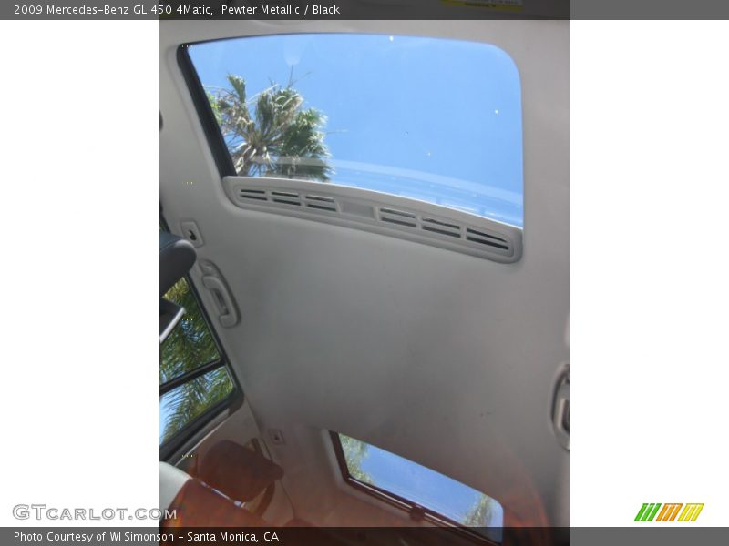 Pewter Metallic / Black 2009 Mercedes-Benz GL 450 4Matic