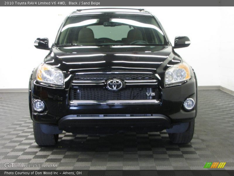Black / Sand Beige 2010 Toyota RAV4 Limited V6 4WD