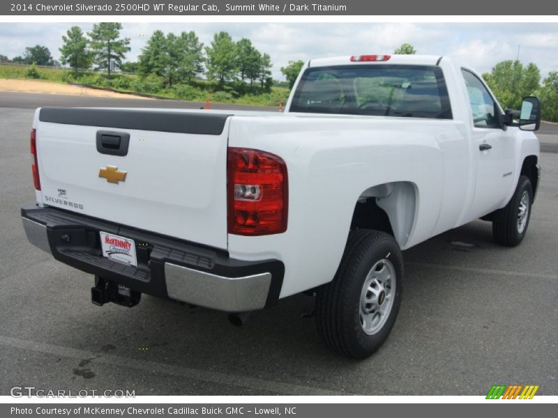 Summit White / Dark Titanium 2014 Chevrolet Silverado 2500HD WT Regular Cab