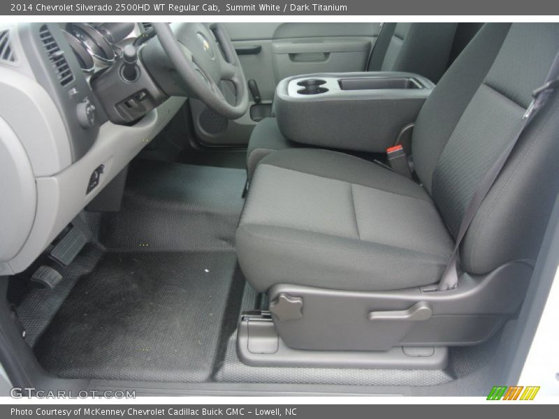 Summit White / Dark Titanium 2014 Chevrolet Silverado 2500HD WT Regular Cab