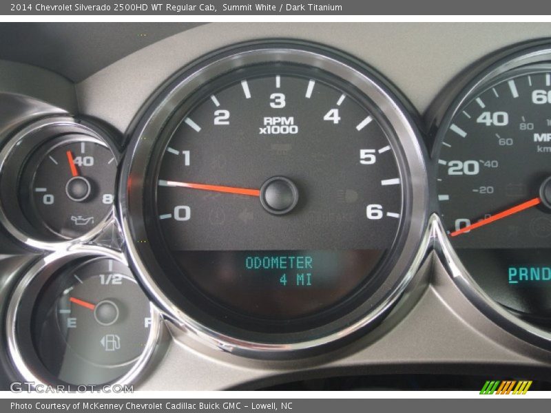 Summit White / Dark Titanium 2014 Chevrolet Silverado 2500HD WT Regular Cab