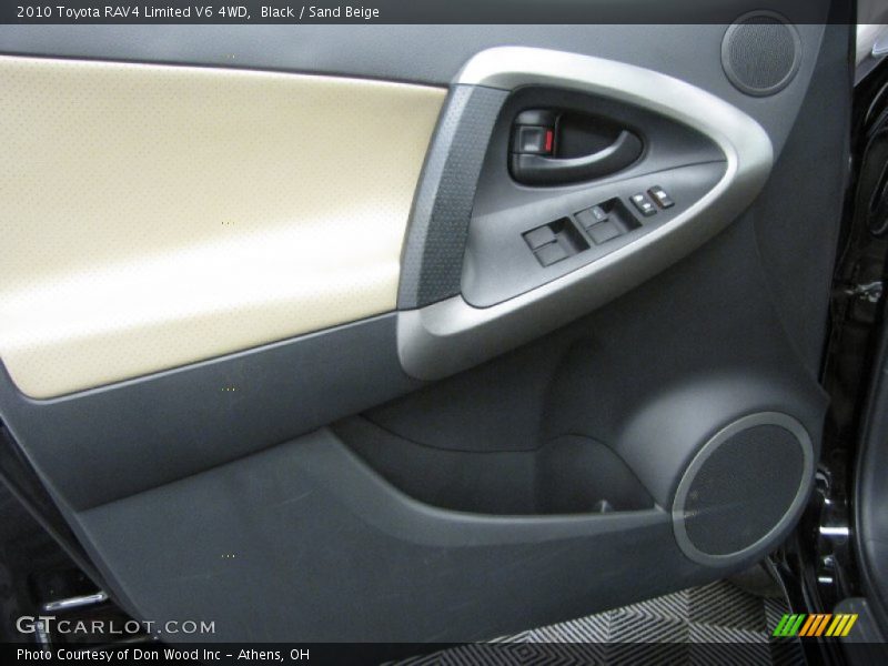 Black / Sand Beige 2010 Toyota RAV4 Limited V6 4WD