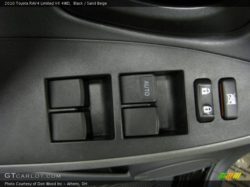 Black / Sand Beige 2010 Toyota RAV4 Limited V6 4WD