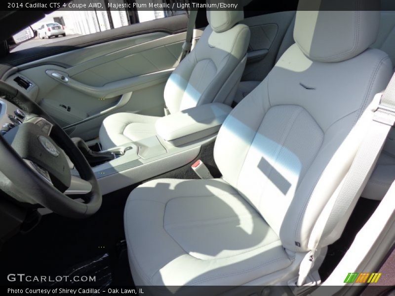 Front Seat of 2014 CTS 4 Coupe AWD