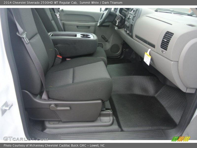 Summit White / Dark Titanium 2014 Chevrolet Silverado 2500HD WT Regular Cab
