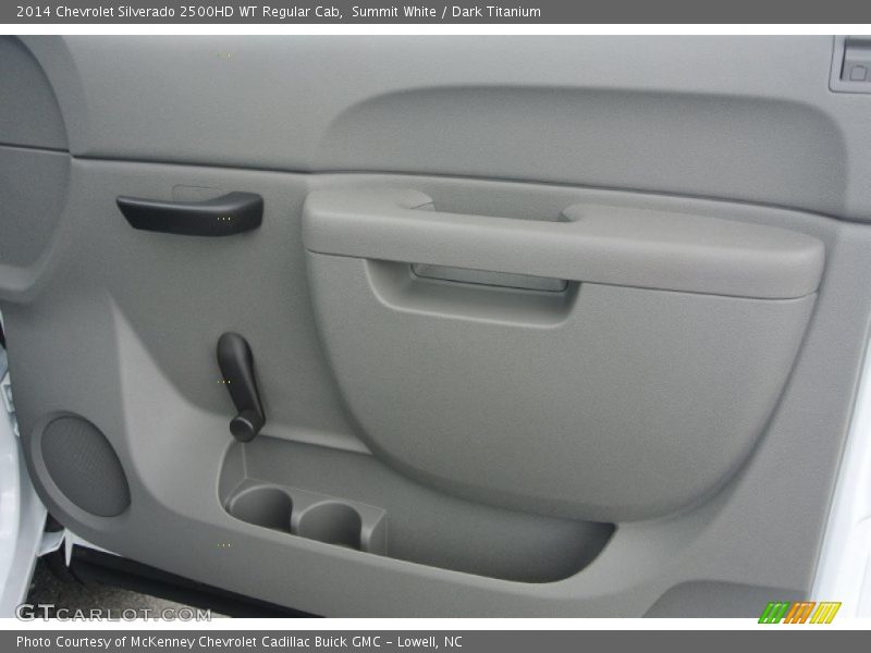 Summit White / Dark Titanium 2014 Chevrolet Silverado 2500HD WT Regular Cab