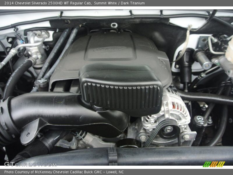 Summit White / Dark Titanium 2014 Chevrolet Silverado 2500HD WT Regular Cab