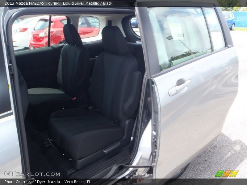 Liquid Silver Metallic / Black 2013 Mazda MAZDA5 Touring