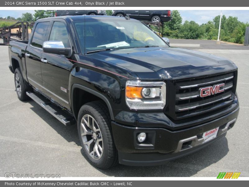 Onyx Black / Jet Black 2014 GMC Sierra 1500 SLT Crew Cab 4x4