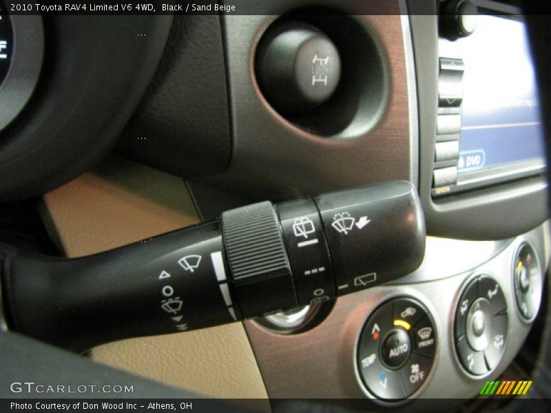 Black / Sand Beige 2010 Toyota RAV4 Limited V6 4WD