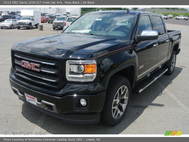 Onyx Black / Jet Black 2014 GMC Sierra 1500 SLT Crew Cab 4x4