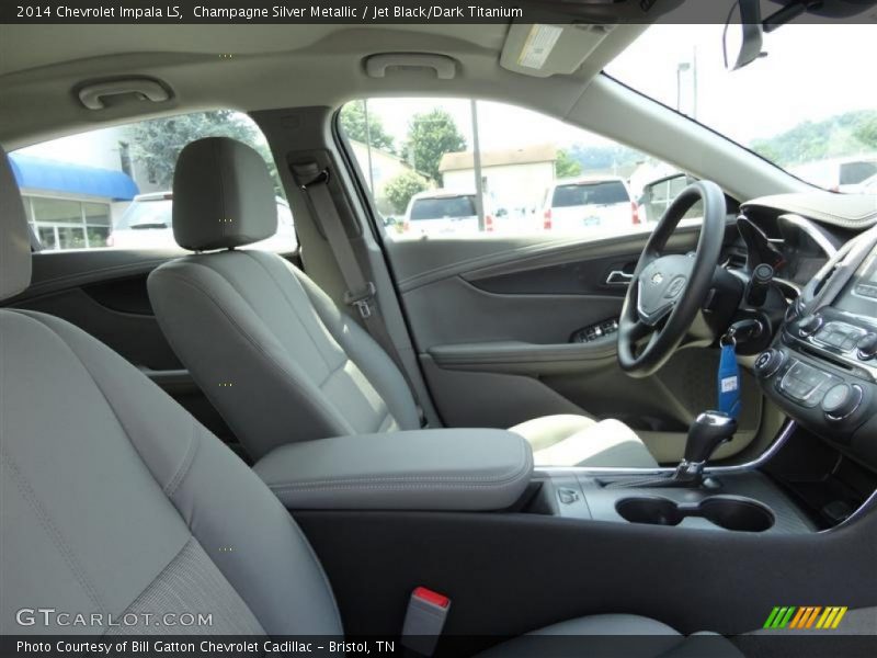 Champagne Silver Metallic / Jet Black/Dark Titanium 2014 Chevrolet Impala LS