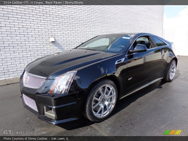 Front 3/4 View of 2014 CTS -V Coupe