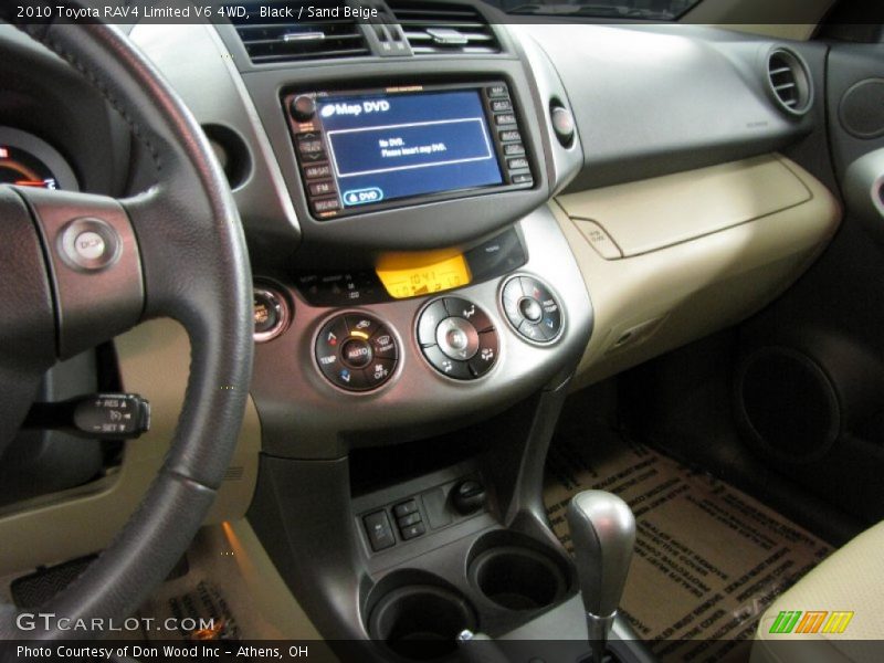 Black / Sand Beige 2010 Toyota RAV4 Limited V6 4WD