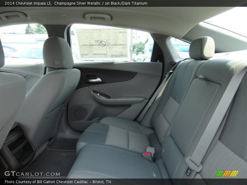 Champagne Silver Metallic / Jet Black/Dark Titanium 2014 Chevrolet Impala LS