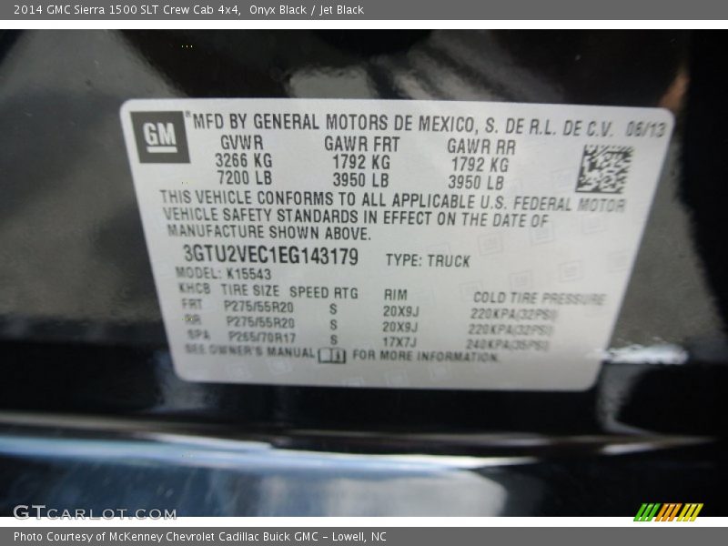 Onyx Black / Jet Black 2014 GMC Sierra 1500 SLT Crew Cab 4x4