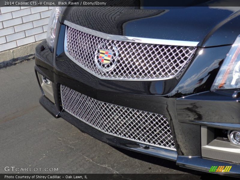 Black Raven / Ebony/Ebony 2014 Cadillac CTS -V Coupe